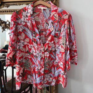 MAJE NWOT Floral print blouse